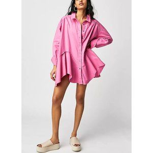 FREE PEOPLE Freya Poplin Tunic / Aurora